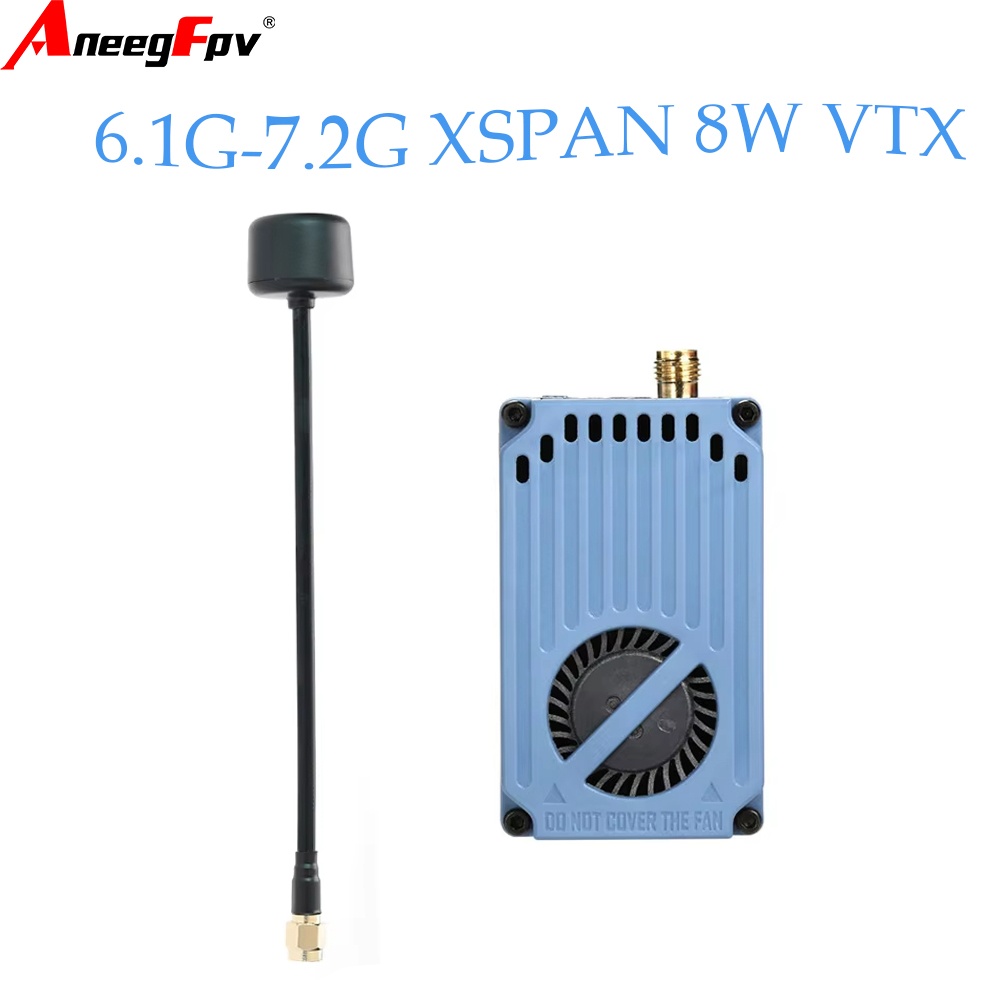 Drone Rc Controller And Receiver - RUSHFPV 6.1‑7.2G 8W X61728 VTX 비디오