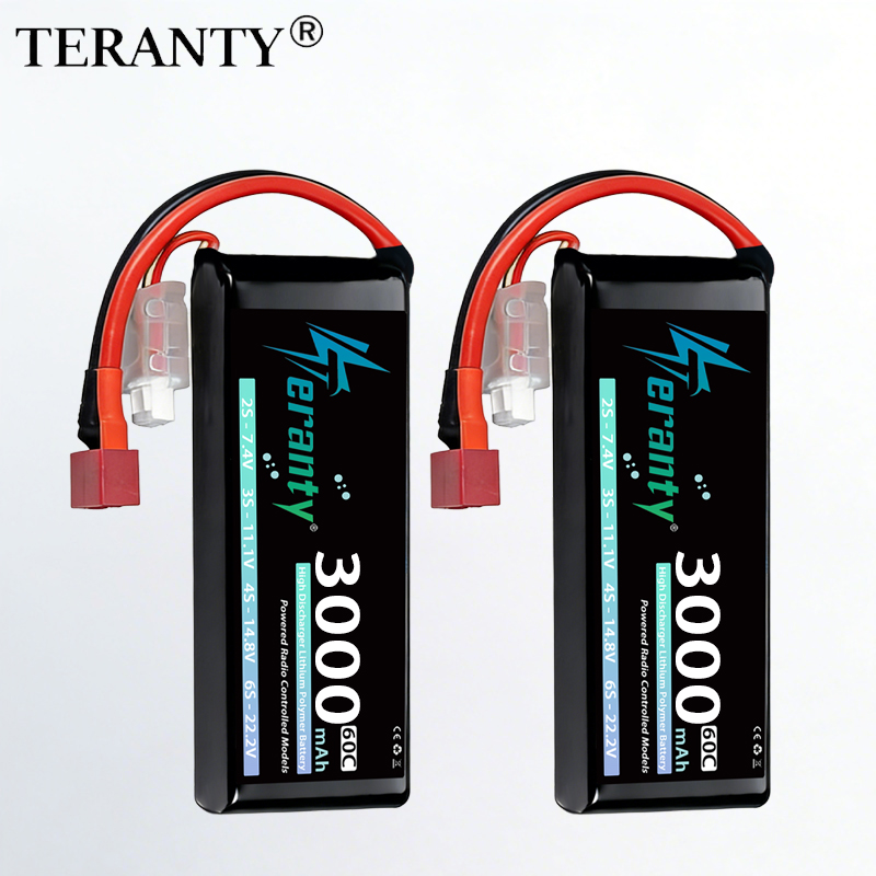 Drone Rcs - 테란티 2S 3000mAh 리포 배터리 7.4V