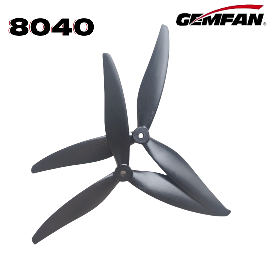 Drone Rcs - Gemfan 8040 8X4X3 3날개 8인치 프로펠러