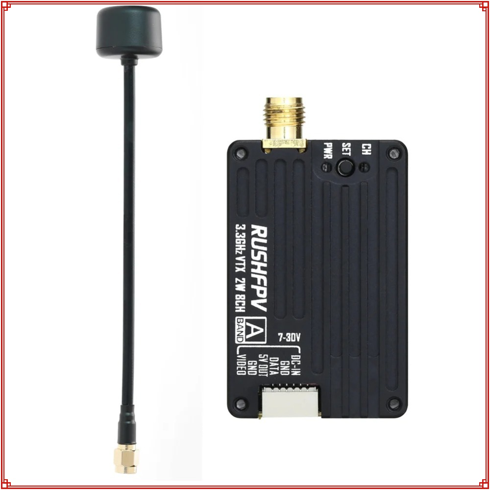 Drone Rc Controller And Receiver - 2026 신형 RUSHFPV 3.3G 2W VTX
