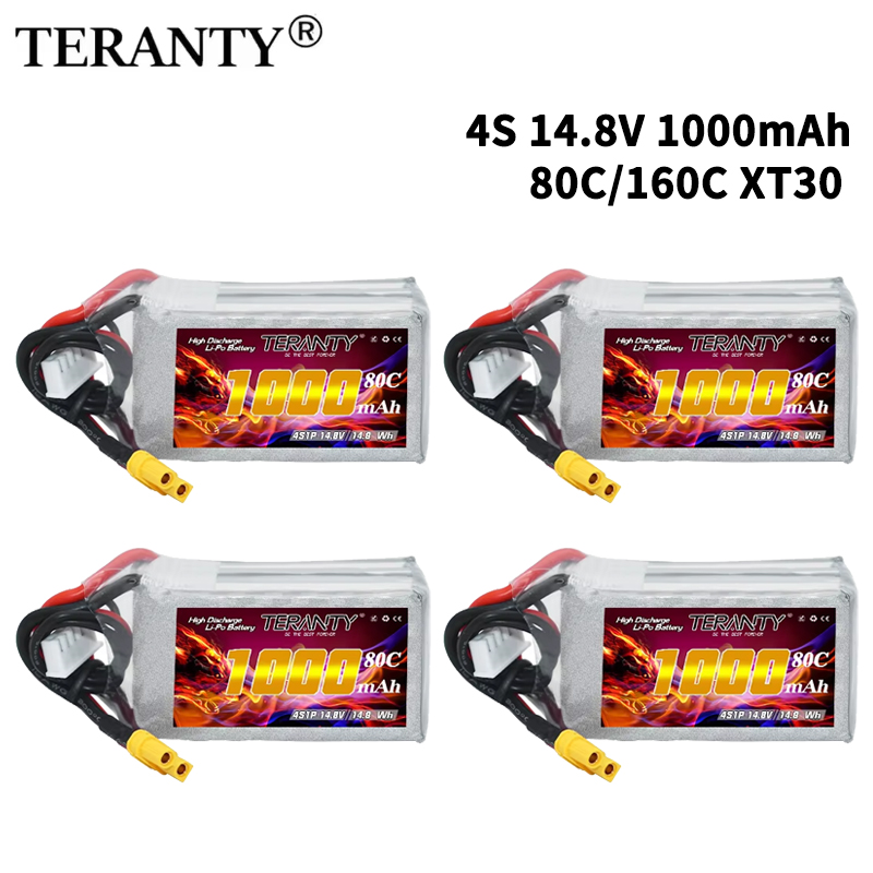 Drone Rcs - TERANTY 4S 1000mAh 14.8V 80C/160C 리포