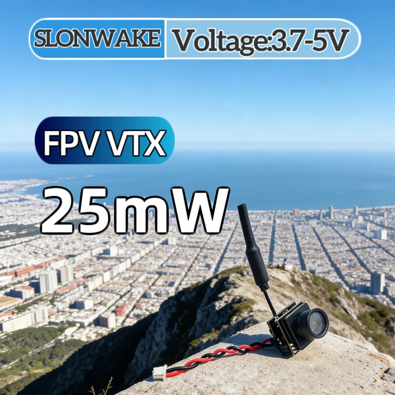 Drone Rc Controller And Receiver - SLONWAKE FPV 25mW 전력 시뮬레이션 VTX
