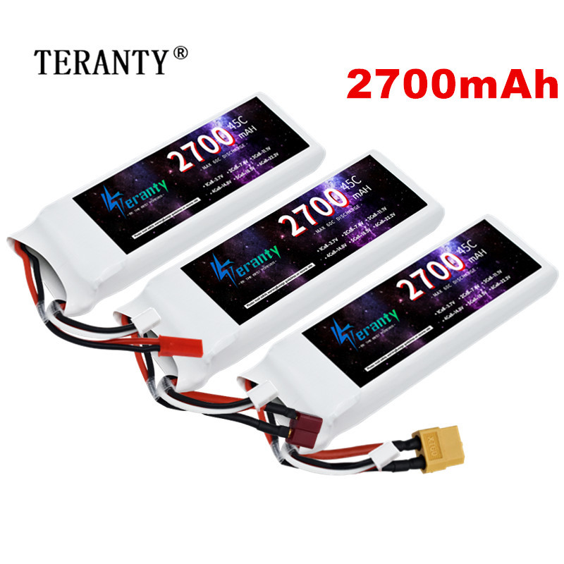 Drone Rcs - 1/3PCS 2S 7.4V Lipo 배터리 2700mAh