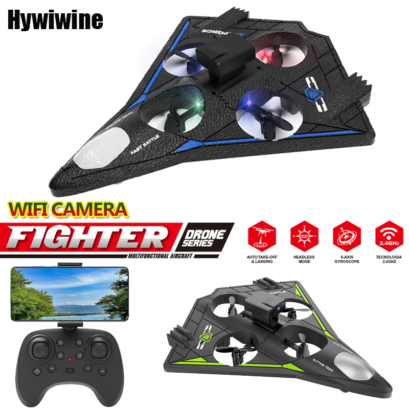 Drone Rc Fighter Jet - 카메라가 장착된 RC 비행기 드론 2.4G