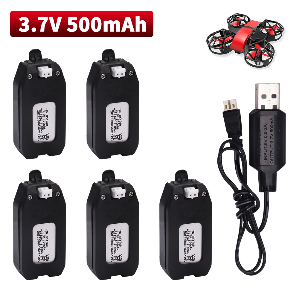 Drone Rcs - NH330 RH821 용 3.7V 500mAh 리튬