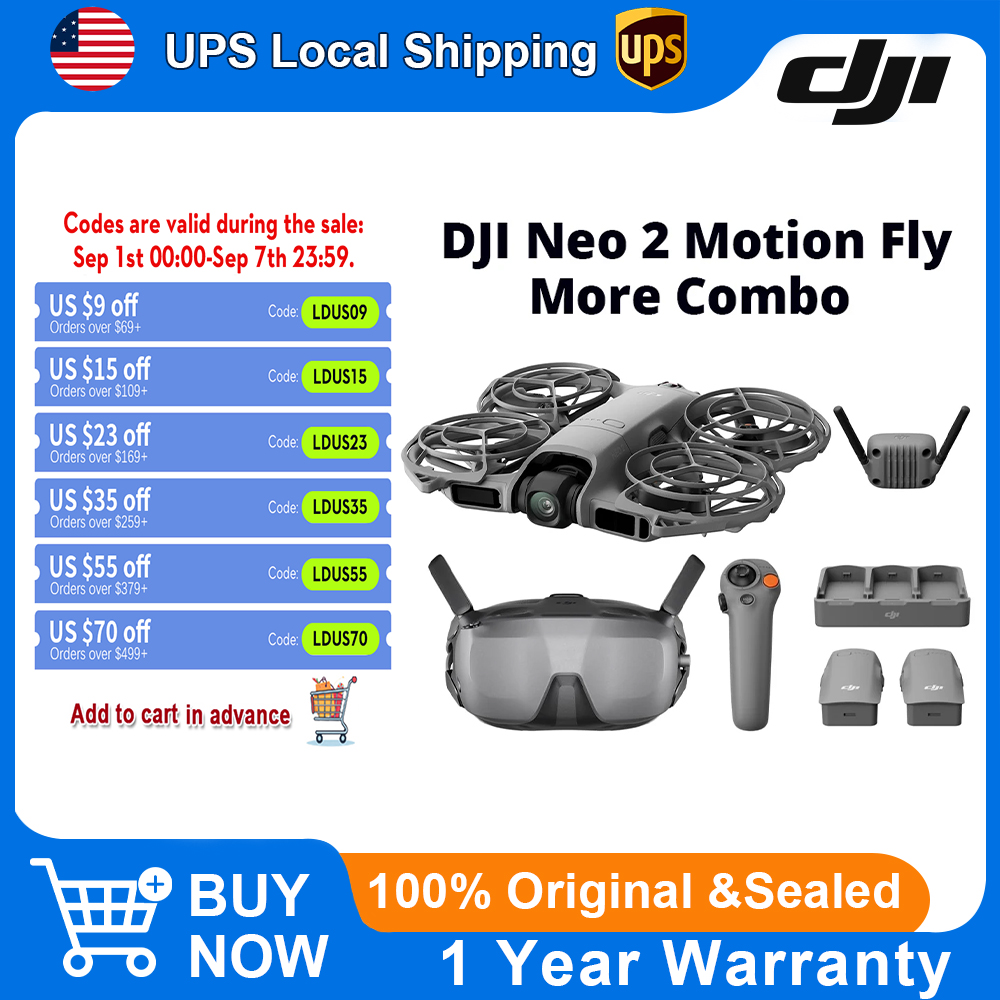 Drone Rc N3 3 Batteries - DJI Neo 2 모션 플라이 모어