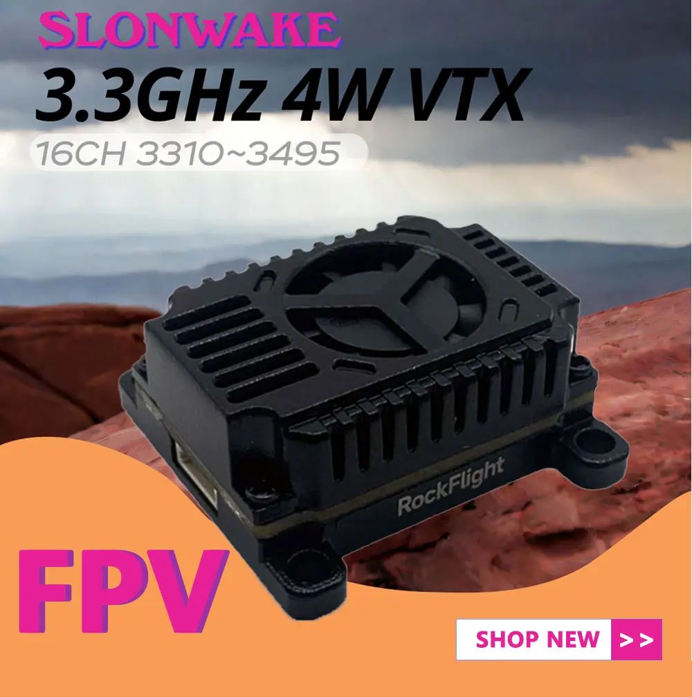 SLONWAKE FPV 3.3G 16채널 4000mW  - Drone Rc Controller And Receiver 리뷰 및 가격
