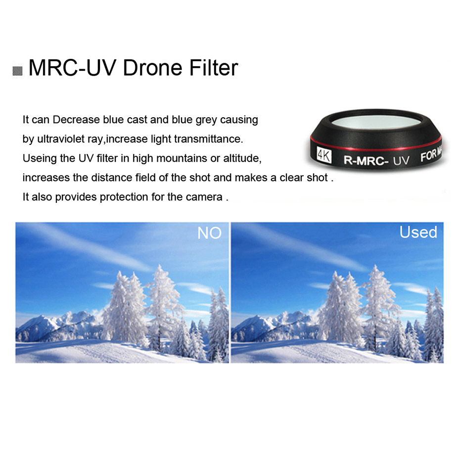 DJI 매빅 프로 드론 필터, CPL UV 스타, 중립 - Drone Rcfpvpro 리뷰 및 가격