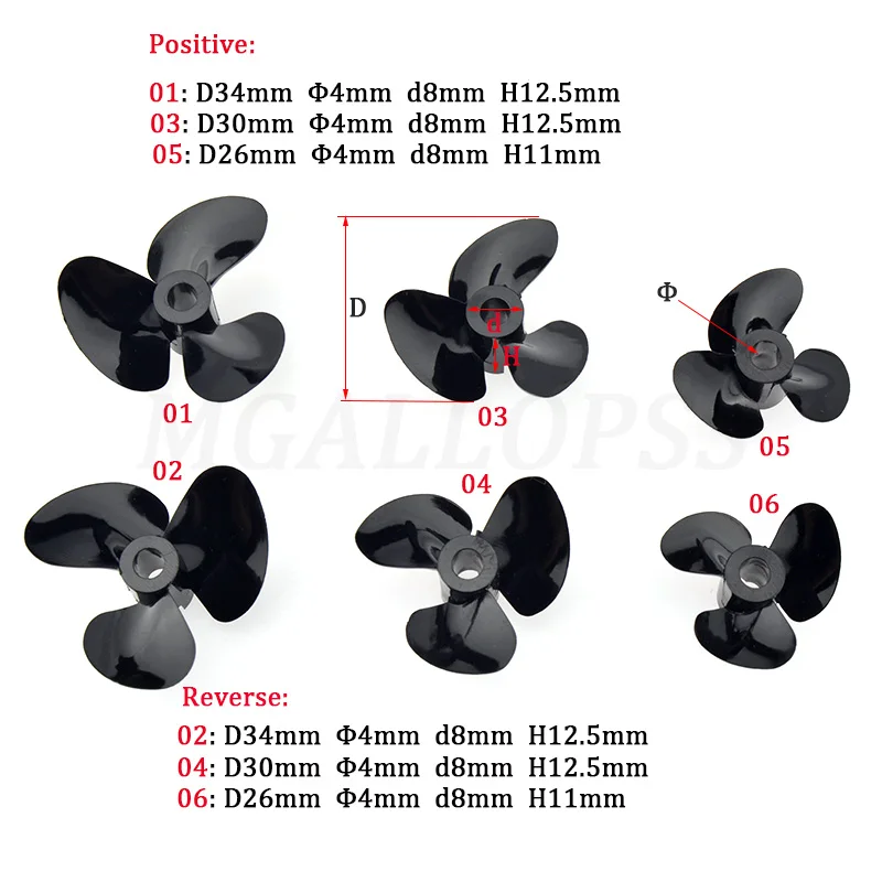 1PC (양/역방향) 3 블레이드 플라스틱 고속 나사  - Propeller Balancer Tool 리뷰 및 가격