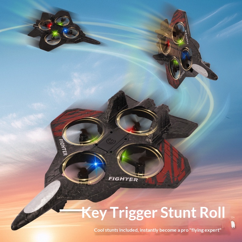 리모컨 전투기 글라이더 드론 폼 RC 비행기 LED 조 - Drone Rc Fighter Jet 리뷰 및 가격