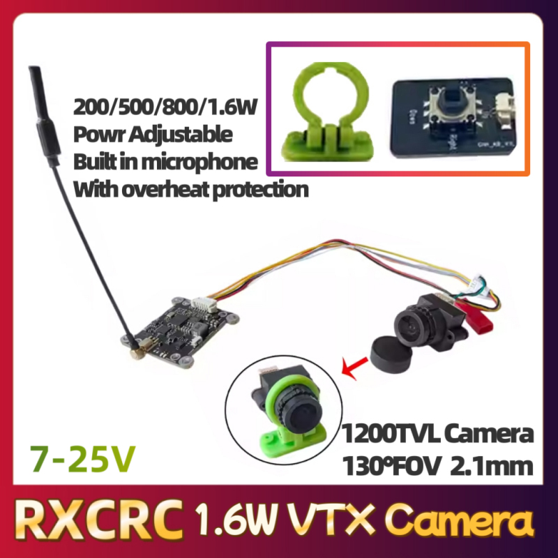 RXCRC 5.8G 모듈 48채널 1.6W VTX 더블 - Drone Rc Controller And Receiver 리뷰 및 가격