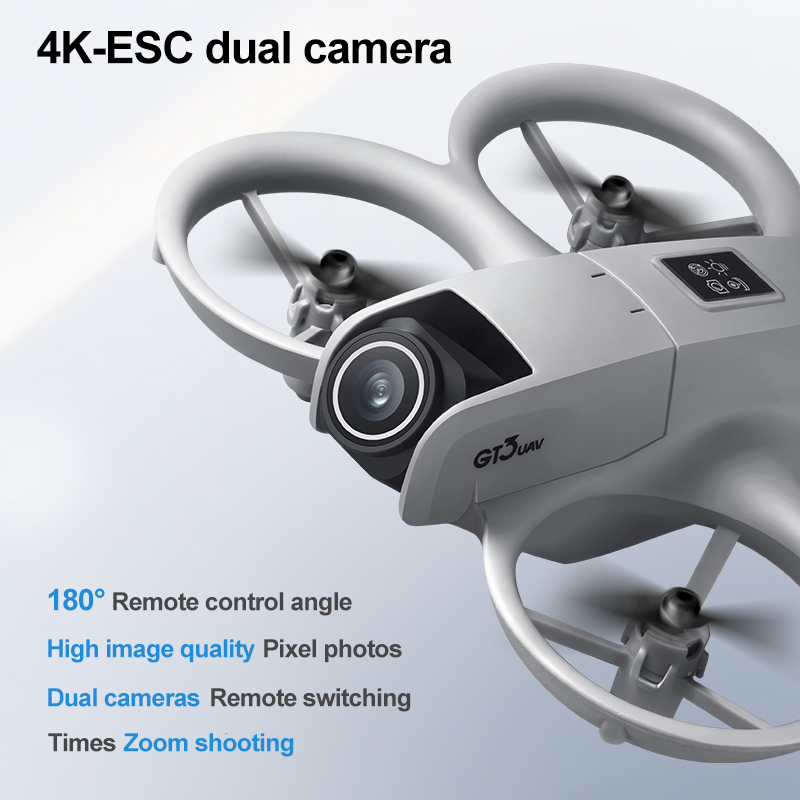 NEW GT3 미니 드론 8K HD 듀얼 카메라 항공  - Drone Gt3 Rc 리뷰 및 가격