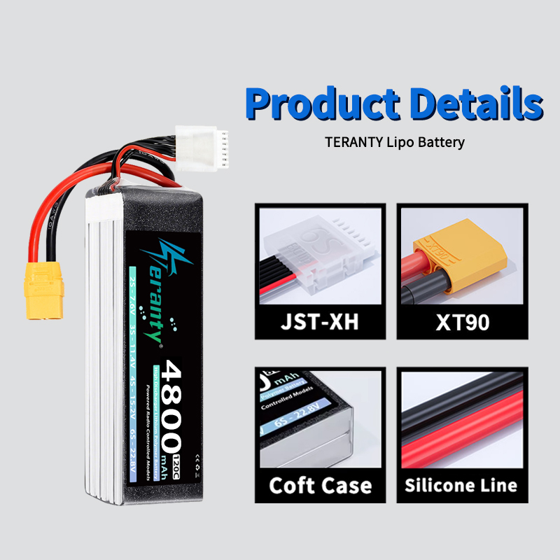TERANTY 6S 4800mAh Lipo 배터리 22 - Drone Rcs 리뷰 및 가격
