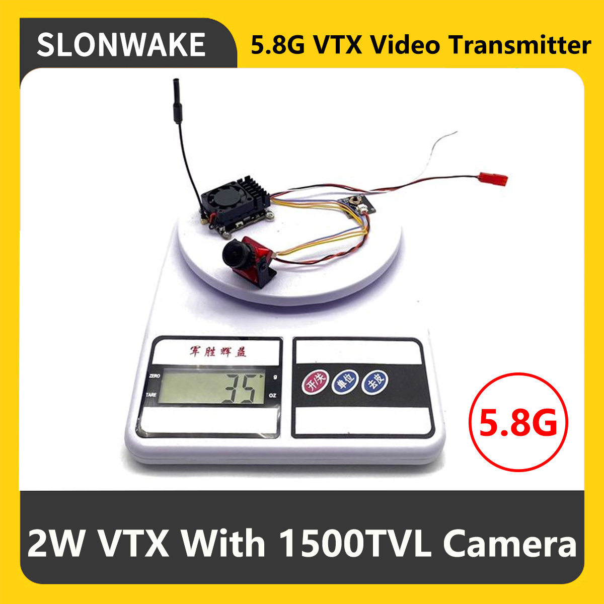 SLONWAKE 5.8G 2000mW FPV VTX 송 - Drone Rc Controller And Receiver 리뷰 및 가격