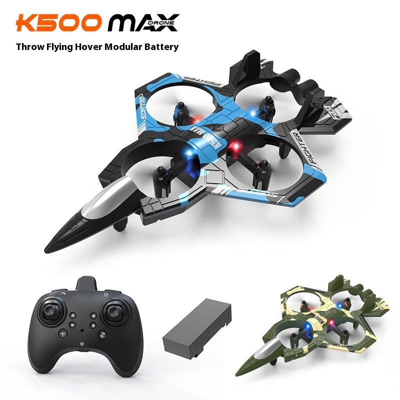 K500max 전투기 쿼드콥터 드론 롤링 스턴트 조명  - Drone Rc Fighter Jet 리뷰 및 가격