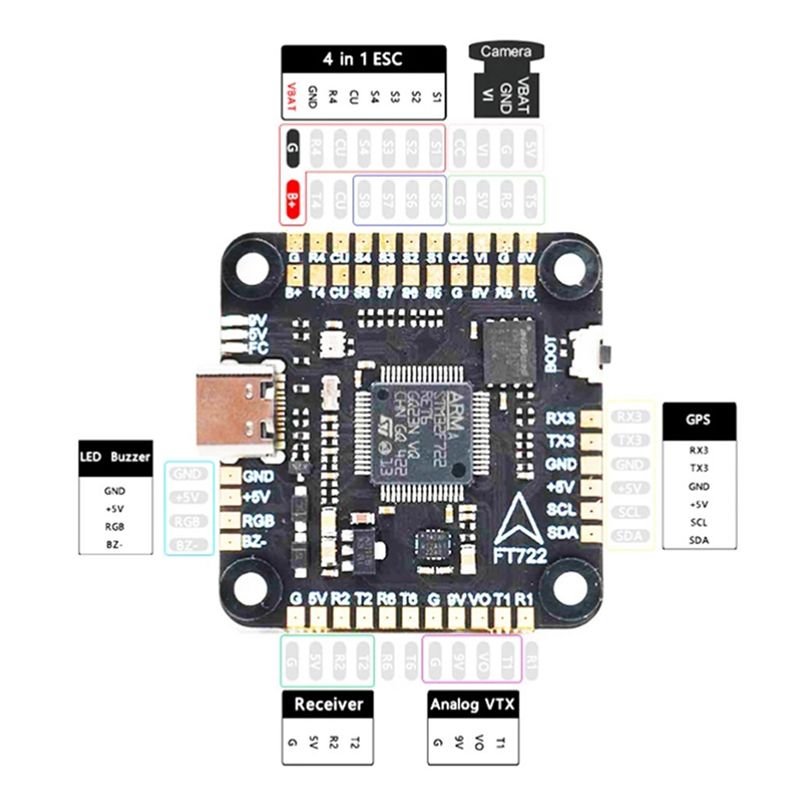 ABXE-F722 비행 컨트롤러 5V/10V 듀얼 BE - Drone Rc Parts 리뷰 및 가격