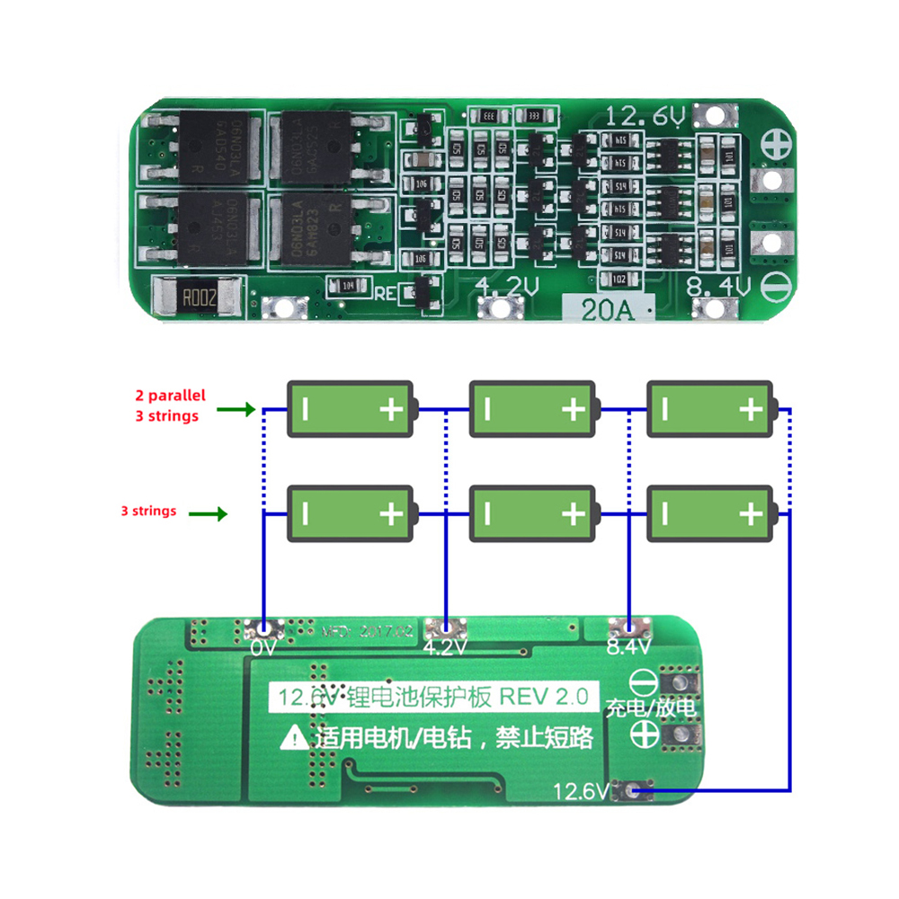 3S 20A 리튬 이온 리튬 배터리 18650 충전기  - Lipo Battery Charger 리뷰 및 가격