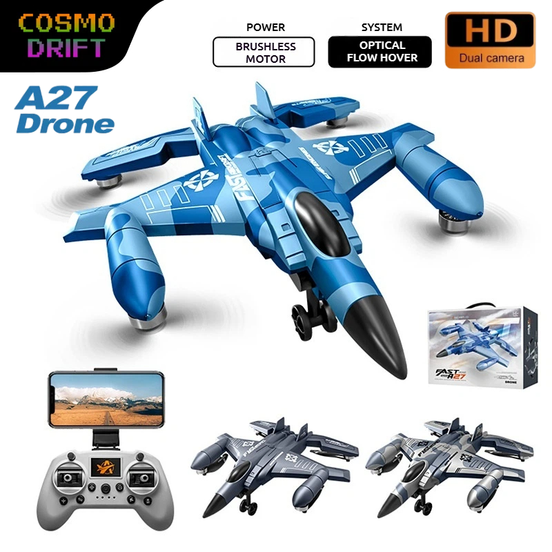 A27 전투기 RC 비행기 브러시리스 모터 고정익 드론 - Drone Rc Fighter Jet 리뷰 및 가격