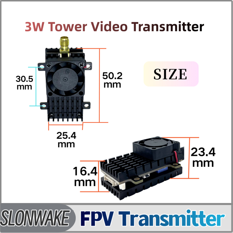 SLONWAKE 5.8G 3000mW 시뮬레이션 VTX - Drone Rc Controller And Receiver 리뷰 및 가격