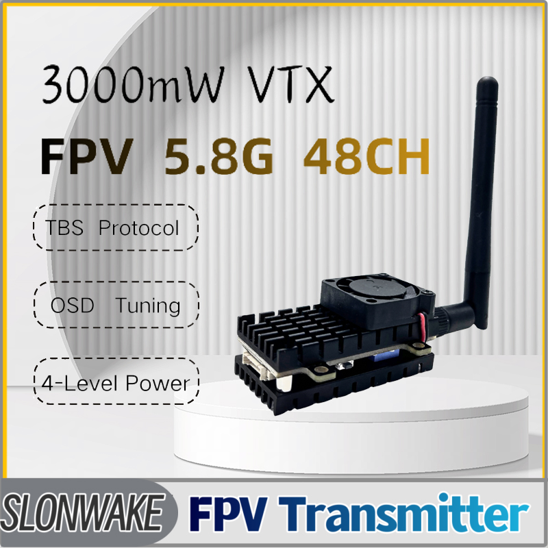 SLONWAKE 5.8G 3000mW 시뮬레이션 VTX - Drone Rc Controller And Receiver 리뷰 및 가격