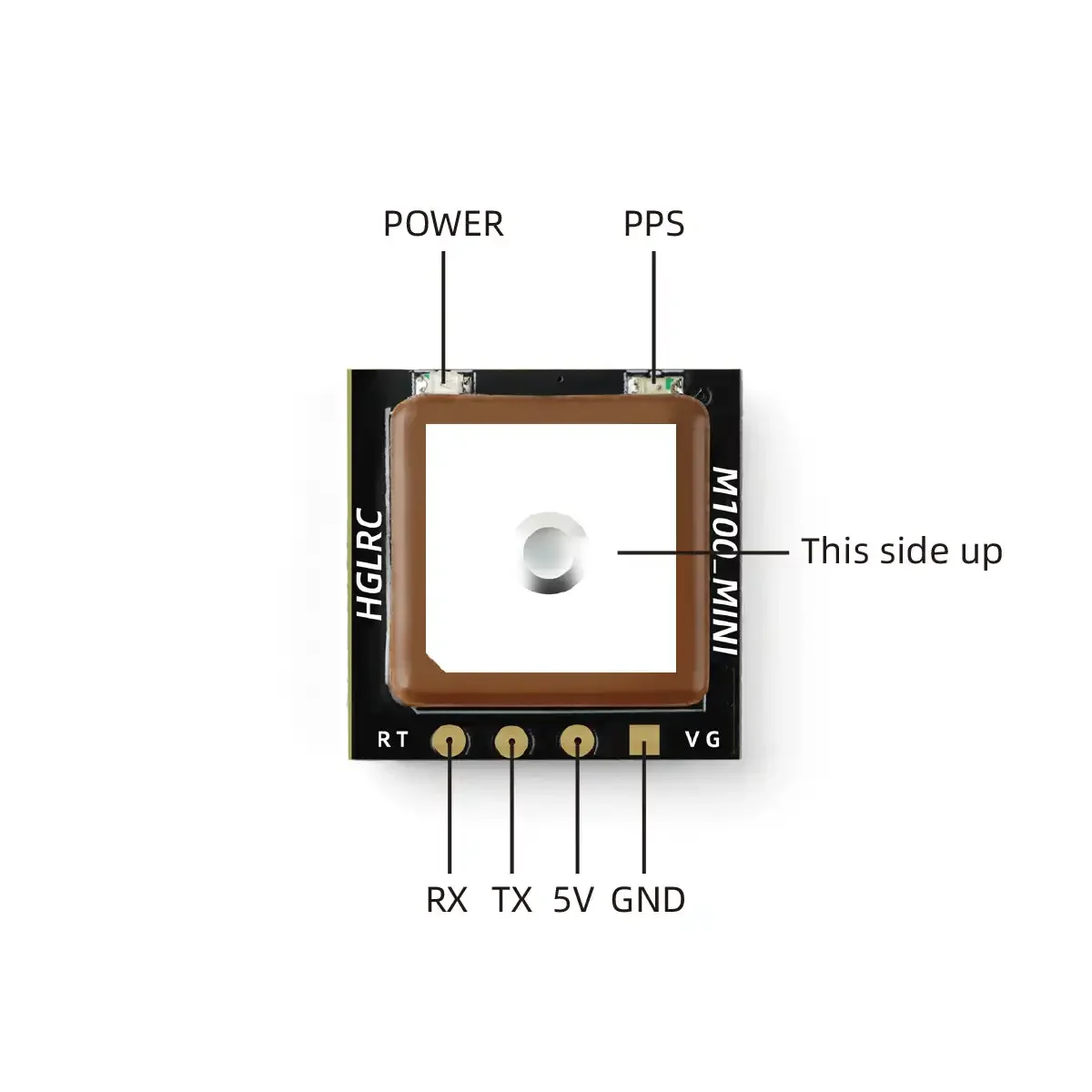 HGLRC M100 미니 GPS 모듈 M10 UBLOX - Drone Rcs 리뷰 및 가격