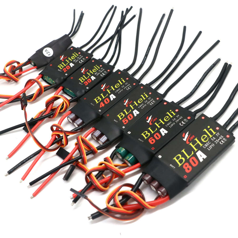 BLHeli 브러시리스 ESC 80A 12A 20A 3 - Drone Rcs 리뷰 및 가격
